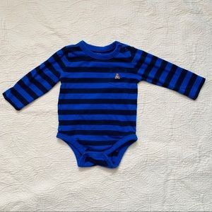 Gap Baby Brannan Striped Onesie 6-12 months